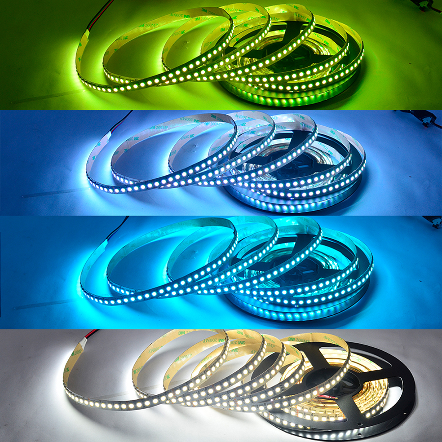 Color Changing RGB LED Strip Lights - 12mm 24V 5050 3in1 LED - 120LEDs/m High Density Color Changing RGB LED Strip Lights - 12mm 24V 5050 3in1 LED - 120LEDs/m High Density